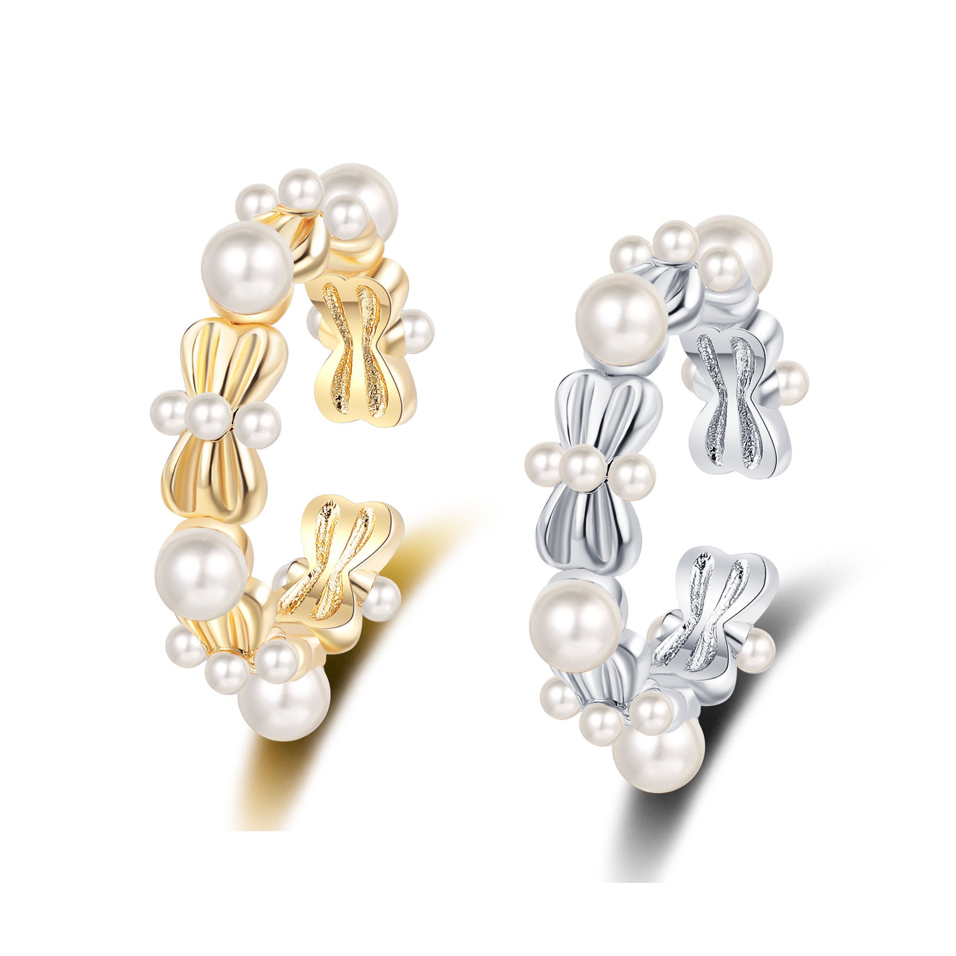 Perle Bague élégant pour toute occasion