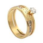 Bague classique au charme intemporel