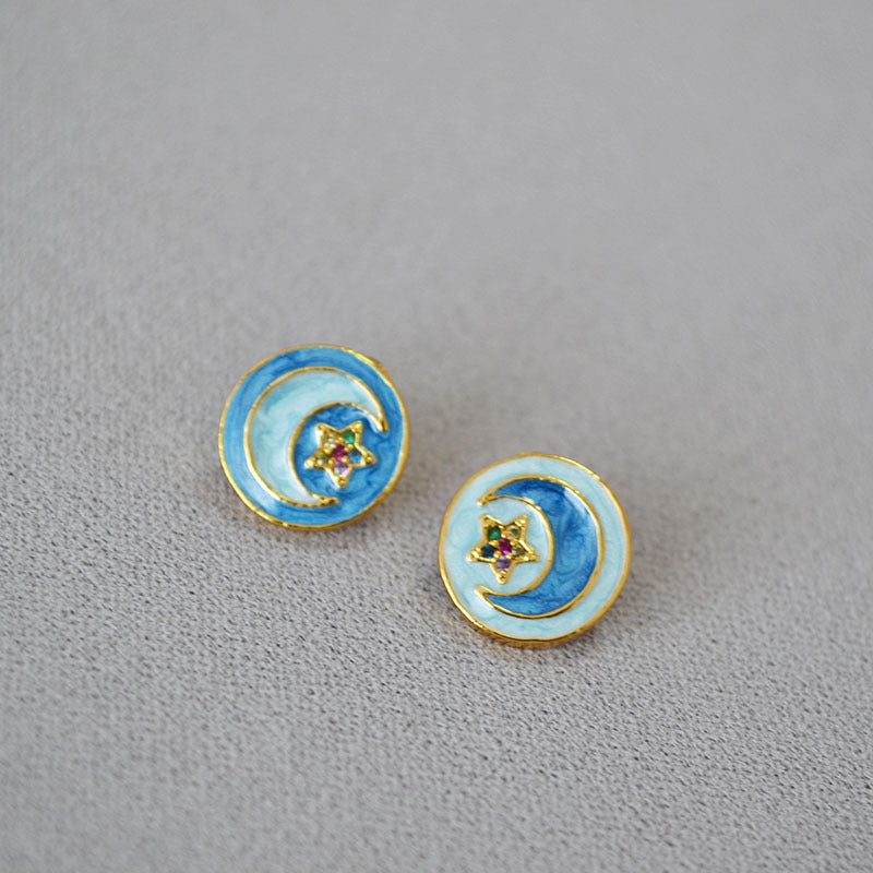 Argent Boucle d'oreille charmant pour toute occasion