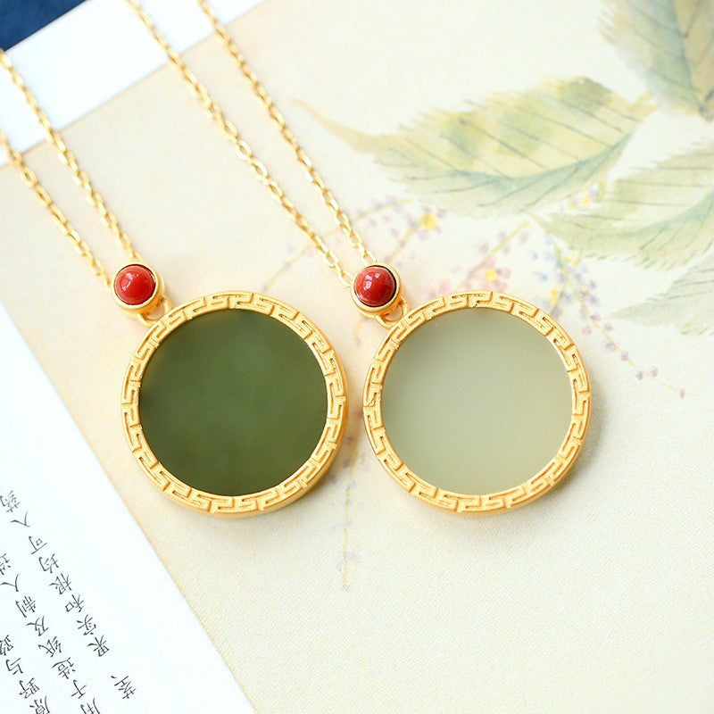 Argent Collier artisanal délicat