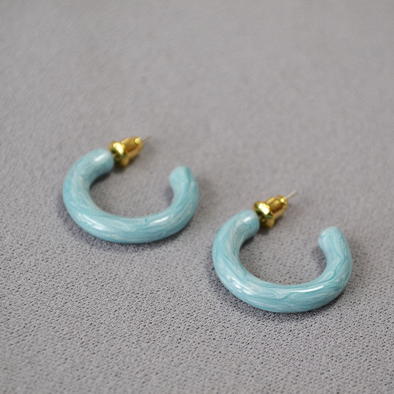 Argent Boucle d'oreille charmant pour toute occasion