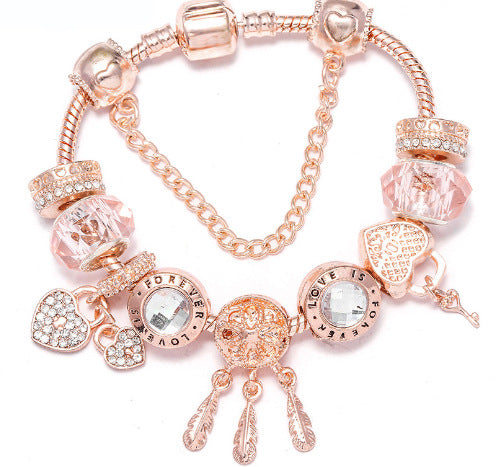 Argent Bracelet classique au charme intemporel