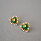 Argent Boucle d'oreille artisanal délicat