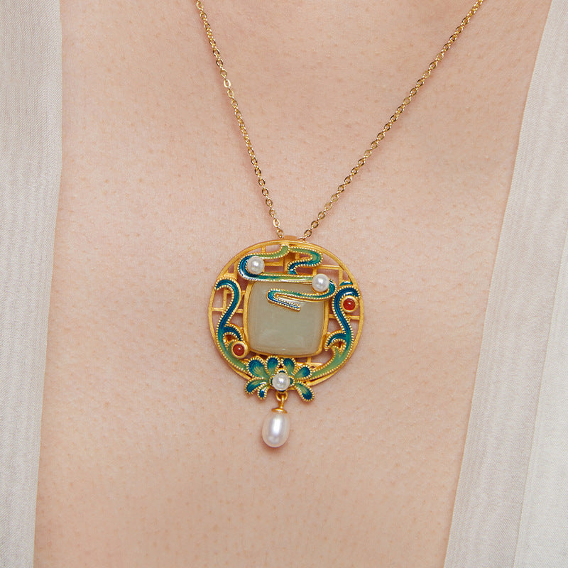 Argent Collier romantique pour moments spéciaux