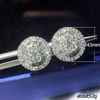 Argent Boucle d'oreille artisanal délicat