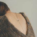 Argent Collier vintage fait main