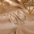 Argent Boucle d'oreille charmant pour toute occasion