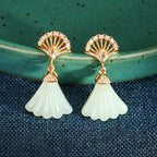 Argent Boucle d'oreille artisanal délicat