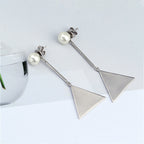 Perle Boucle d'oreille vintage fait main