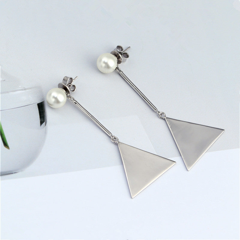 Perle Boucle d'oreille vintage fait main