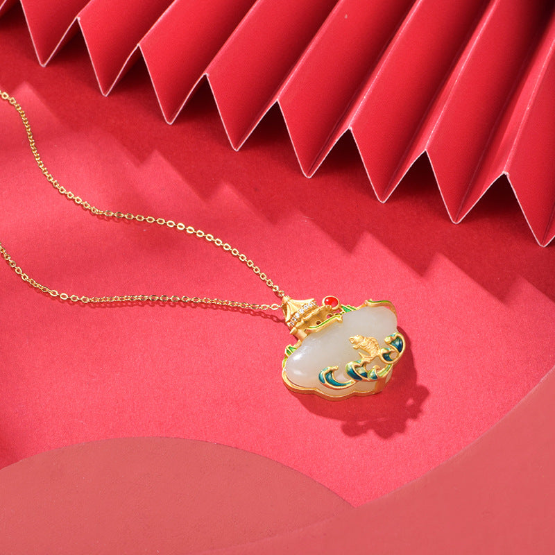 Argent Collier charmant pour toute occasion