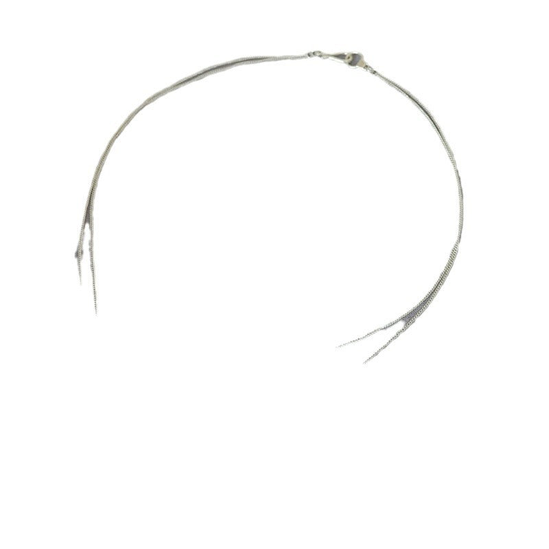 Argent Collier charmant pour toute occasion