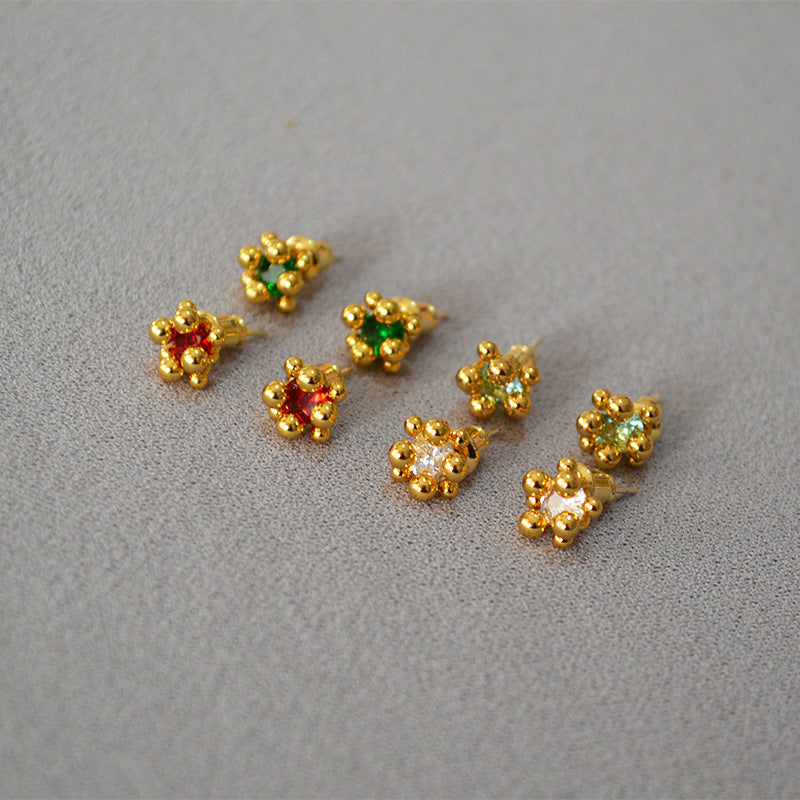 Argent Boucle d'oreille charmant pour toute occasion