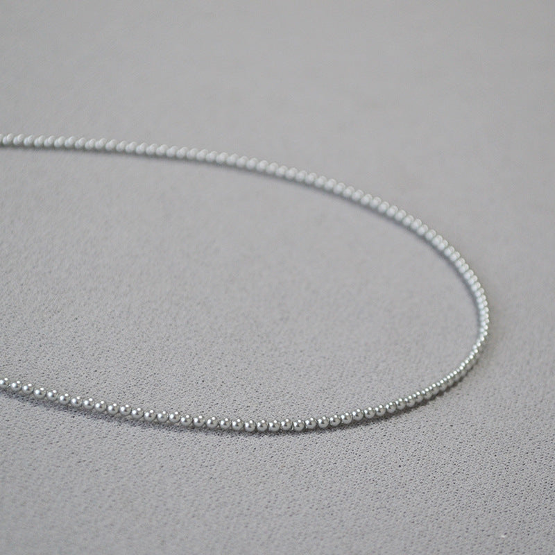 Argent Collier élégant pour toute occasion