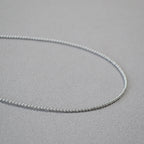 Argent Collier élégant pour toute occasion