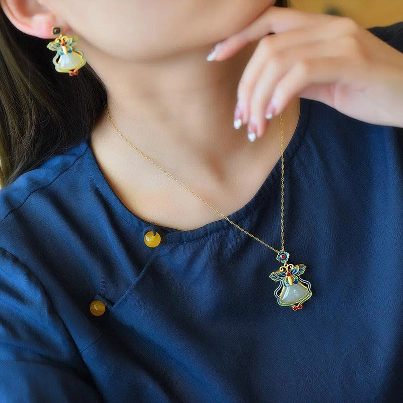 Argent Collier élégant pour toute occasion