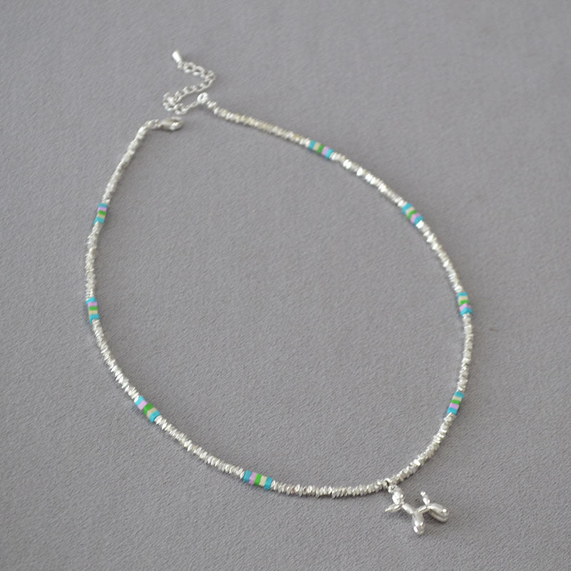 Argent Collier charmant pour toute occasion