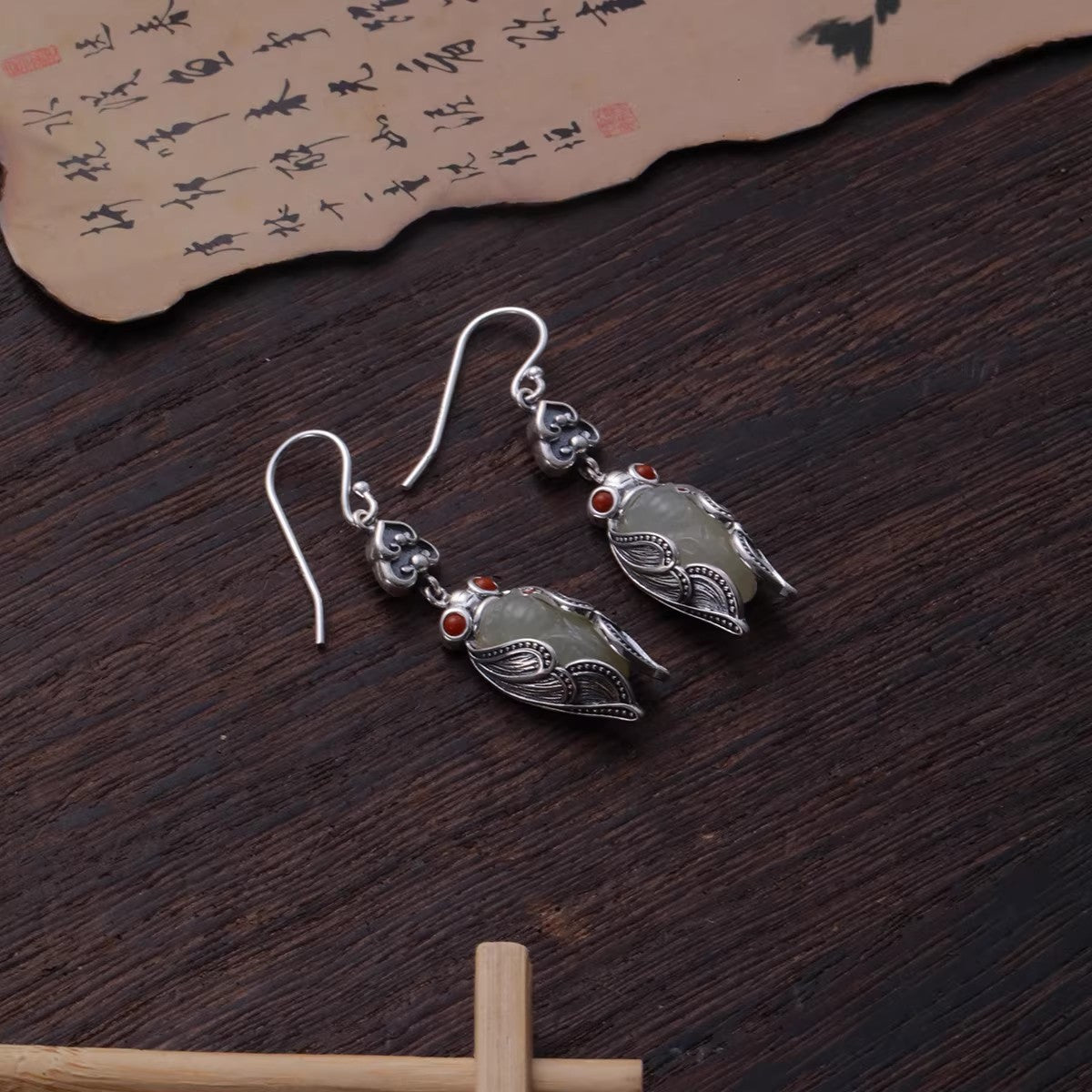 Argent Boucle d'oreille charmant pour toute occasion