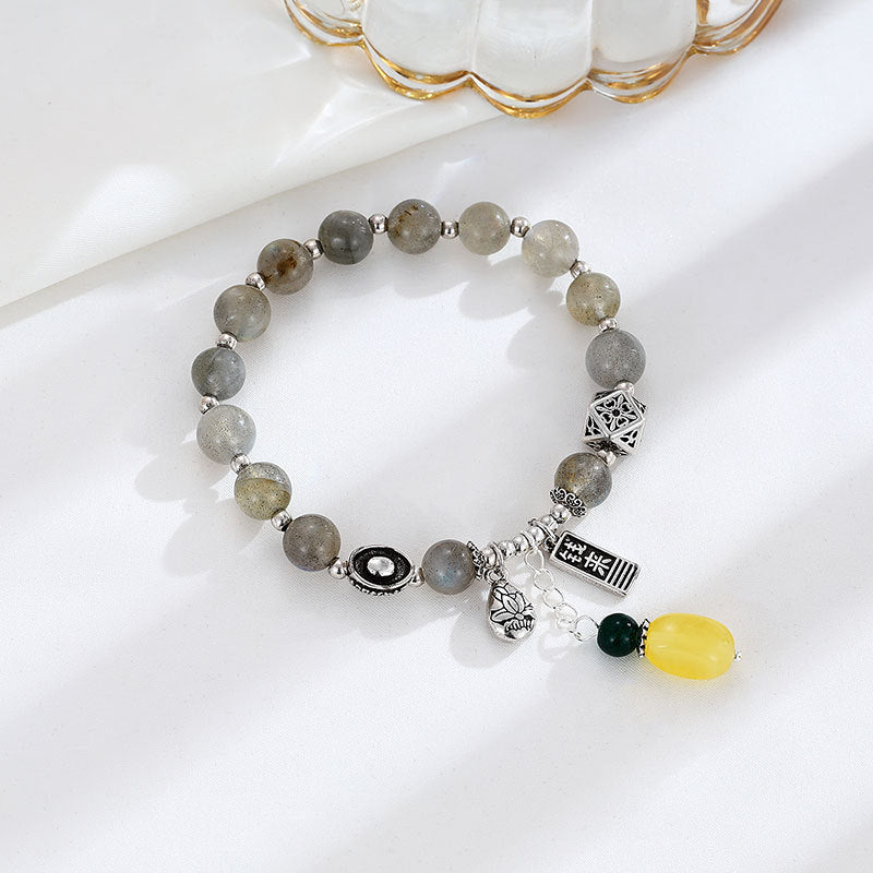 Argent Bracelet magnifique au style unique