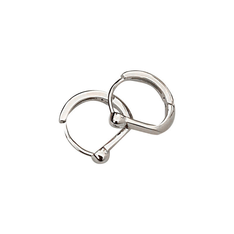 Argent Boucle d'oreille charmant pour toute occasion