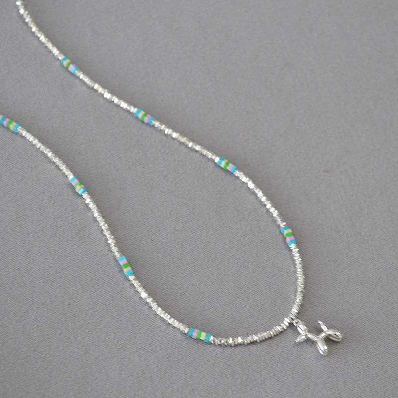 Argent Collier charmant pour toute occasion