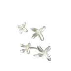 Argent Boucle d'oreille artisanal délicat