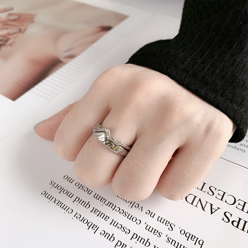 Bague magnifique au style unique