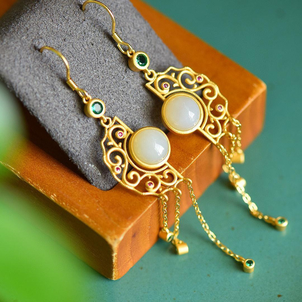 Argent Boucle d'oreille charmant pour toute occasion