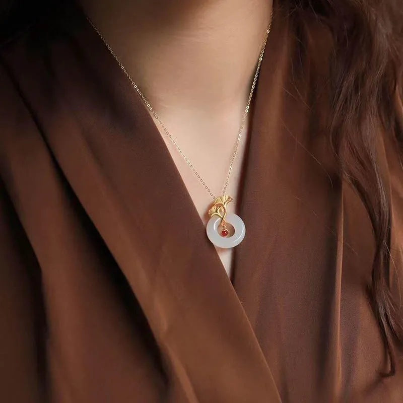 Argent Collier classique au charme intemporel