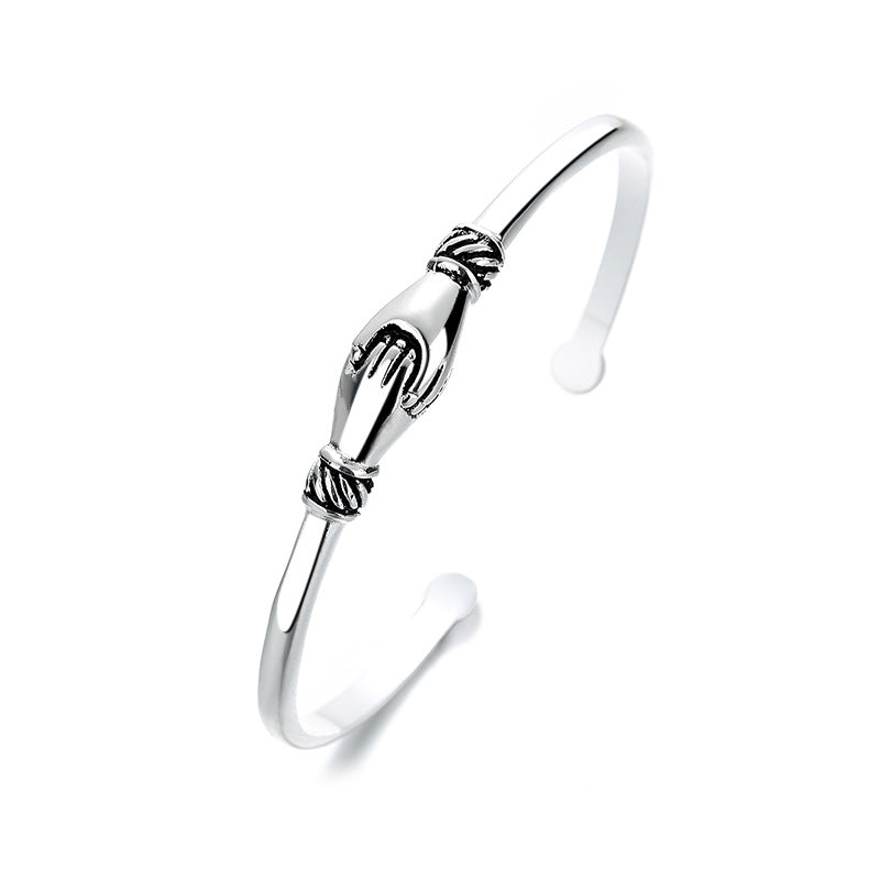 Argent Bracelet classique au charme intemporel