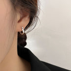 Argent Boucle d'oreille charmant pour toute occasion