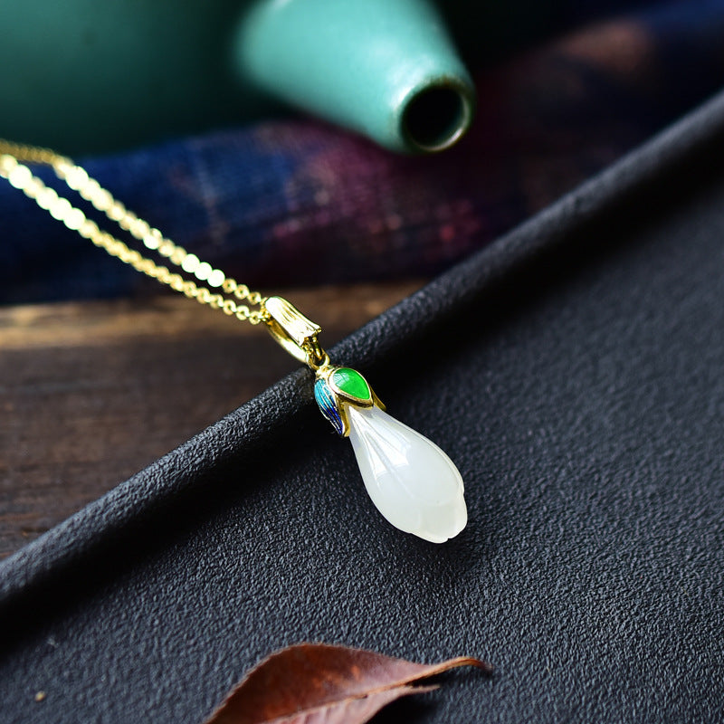 Argent Collier élégant pour toute occasion