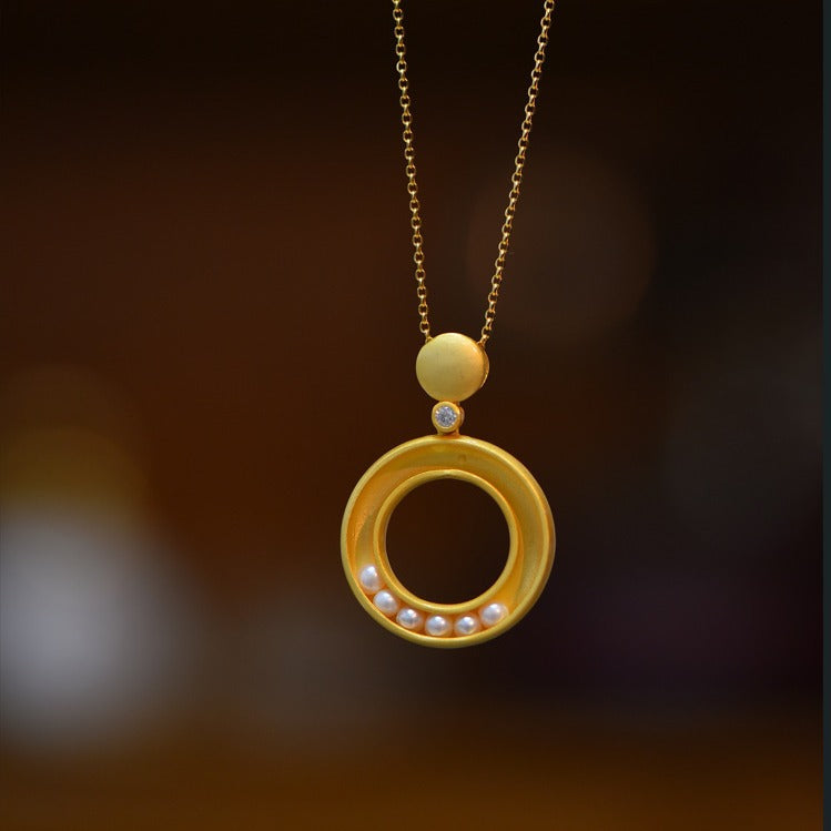 Argent Collier charmant pour toute occasion