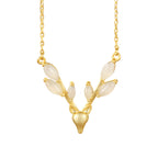 Argent Collier magnifique au style unique