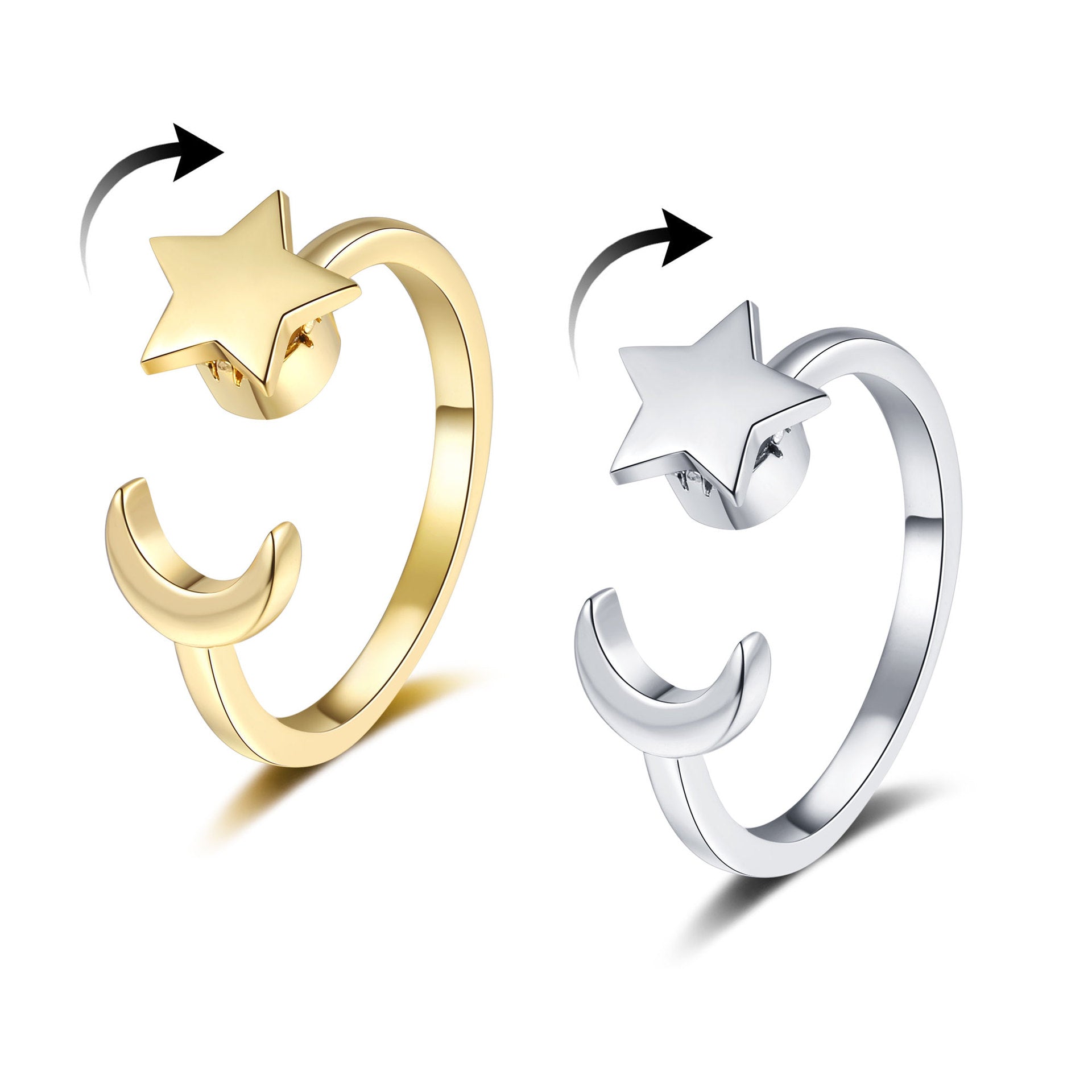 Argent Bague classique au charme intemporel