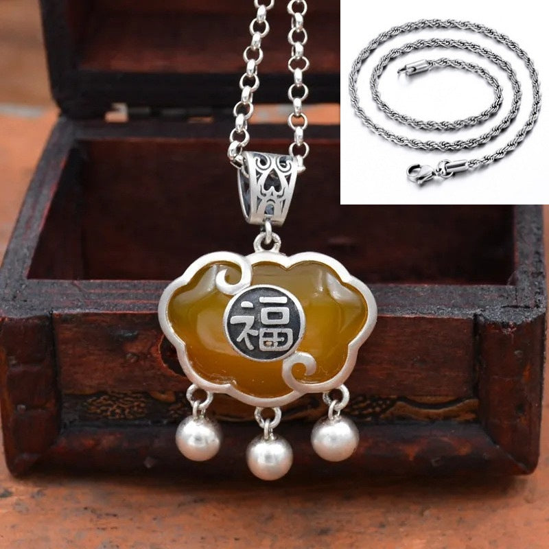 Argent Collier classique au charme intemporel