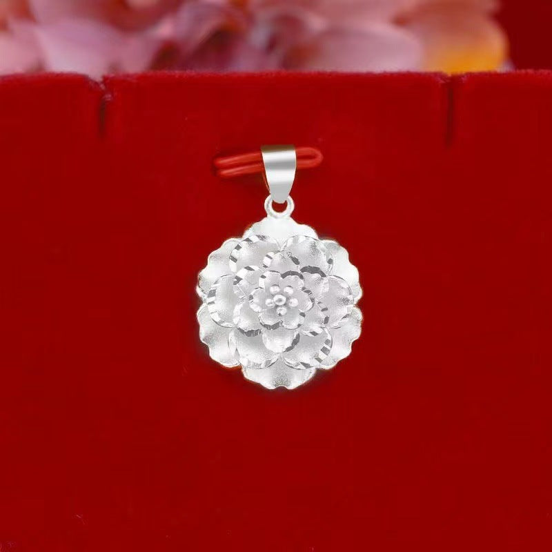 Argent Collier vintage fait main