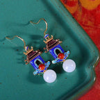 Argent Boucle d'oreille charmant pour toute occasion