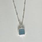 Argent Collier artisanal délicat