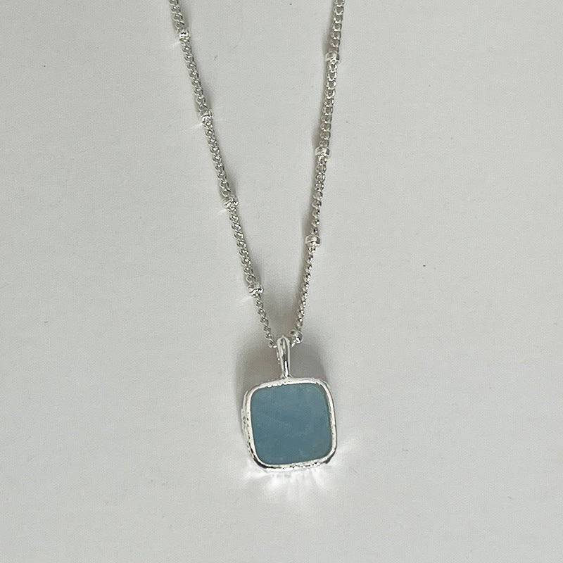 Argent Collier artisanal délicat