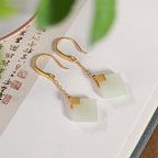 Argent Boucle d'oreille artisanal délicat