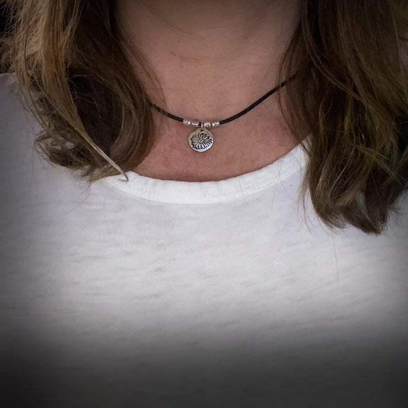 Argent Collier charmant pour toute occasion