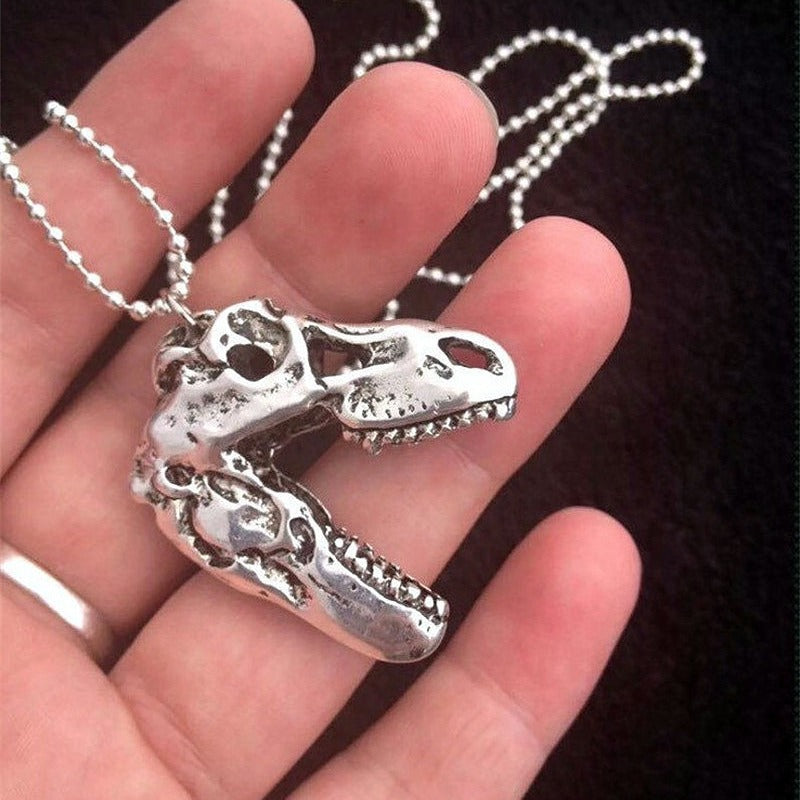 Argent Collier magnifique au style unique