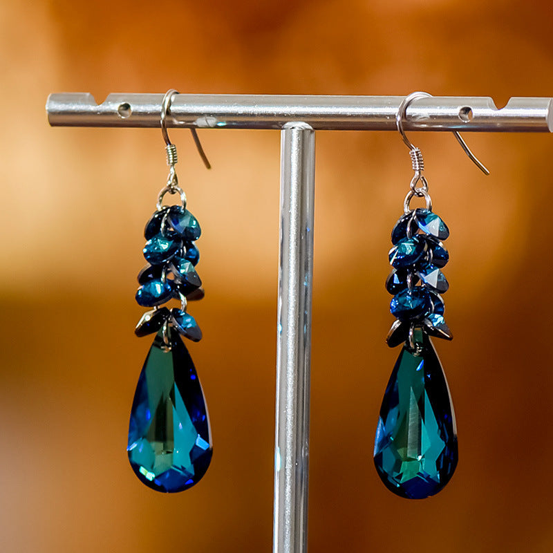 Argent Boucle d'oreille artisanal délicat