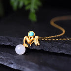 Argent Collier charmant pour toute occasion