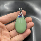 Argent Collier magnifique au style unique