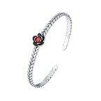 Argent Bracelet classique au charme intemporel