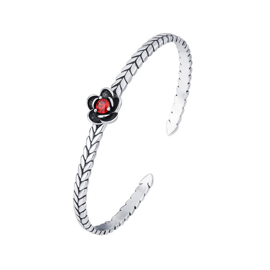 Argent Bracelet classique au charme intemporel