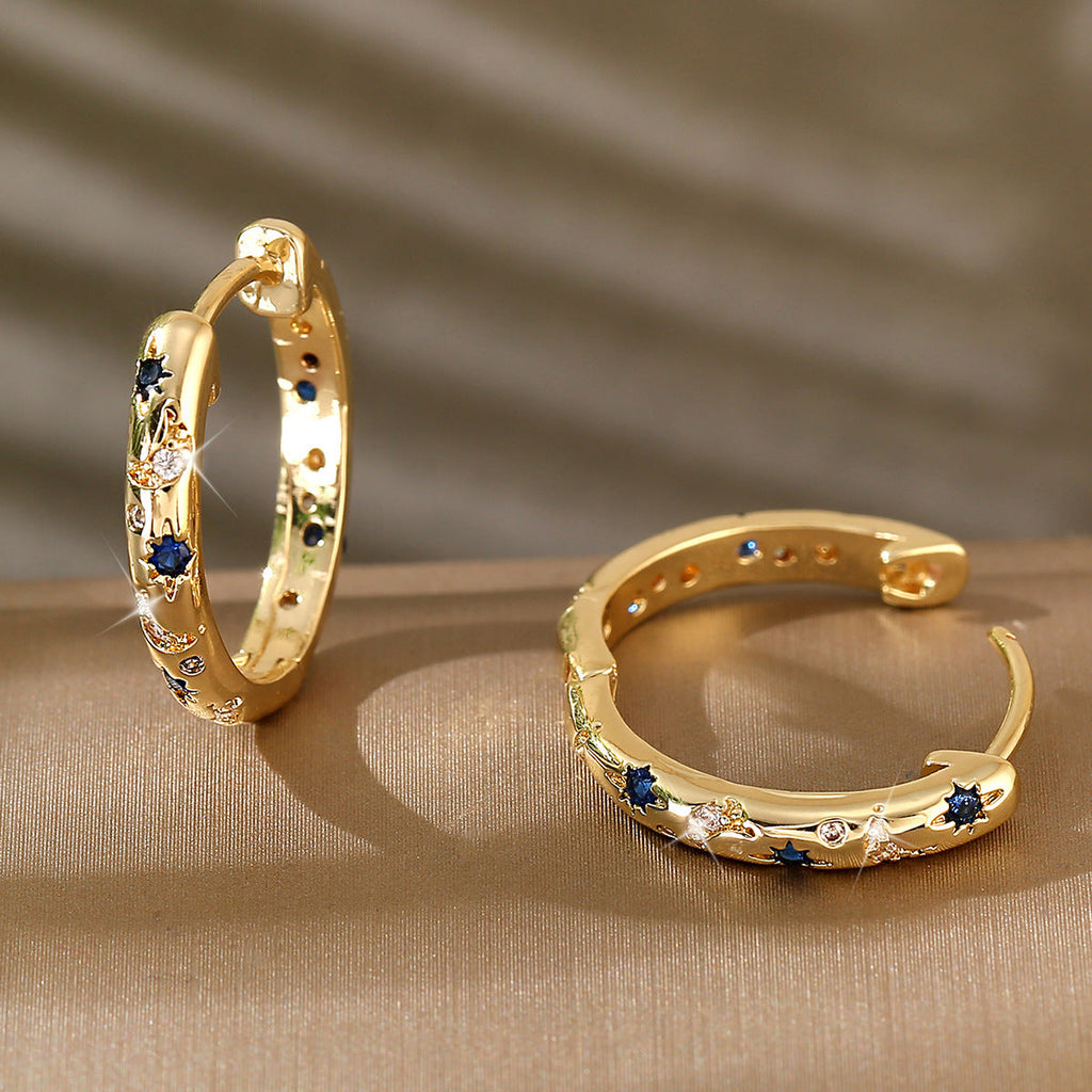 A Must-Have - Or Boucle d'oreille élégant pour toute occasion