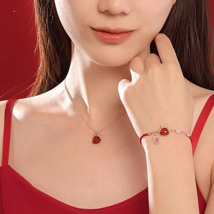 Argent Bracelet classique au charme intemporel